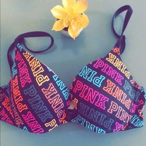 VS PINK Push Up Bra